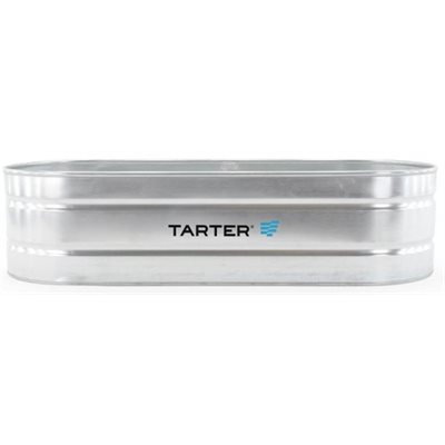 Tarter Oval Mega Stock Tank 3'x2'x8' - Galv - 300 Gallon